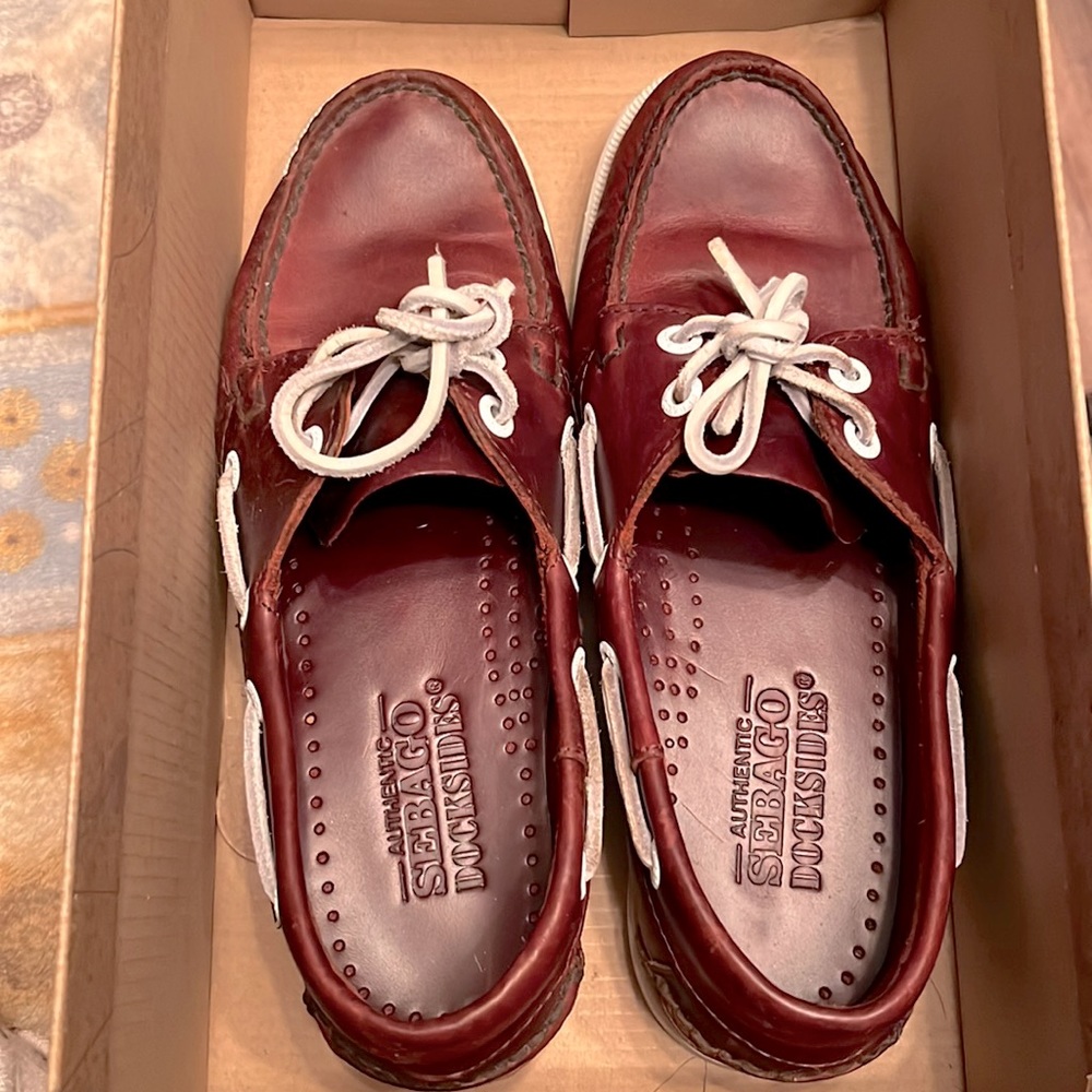 Sebago Docksides Brown Oiled
